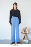 【通常商品】ダブルタックワイドパンツ