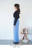 【通常商品】ダブルタックワイドパンツ