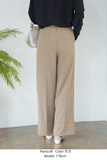 【通常商品】ダブルタックワイドパンツ