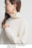【通常商品】BIGタートルネックニット