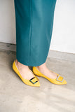 【通常販売】ローヒールプレートパンプス