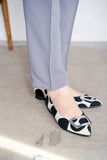 【通常販売】ローヒールプレートパンプス