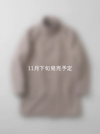 【販売開始前】カシミヤブレンドスタンドカラーコート