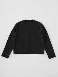 ボンディングノーカラージャケット