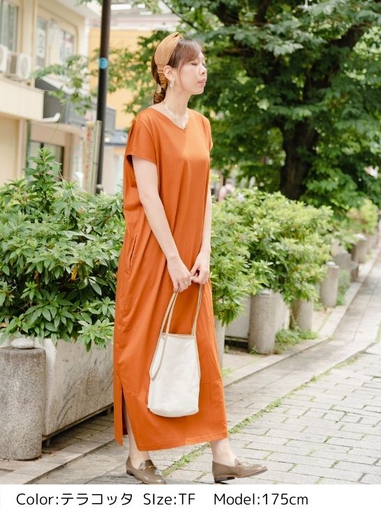 ☆再販☆【予約商品】カットソーワンピース – ATEYAKA 