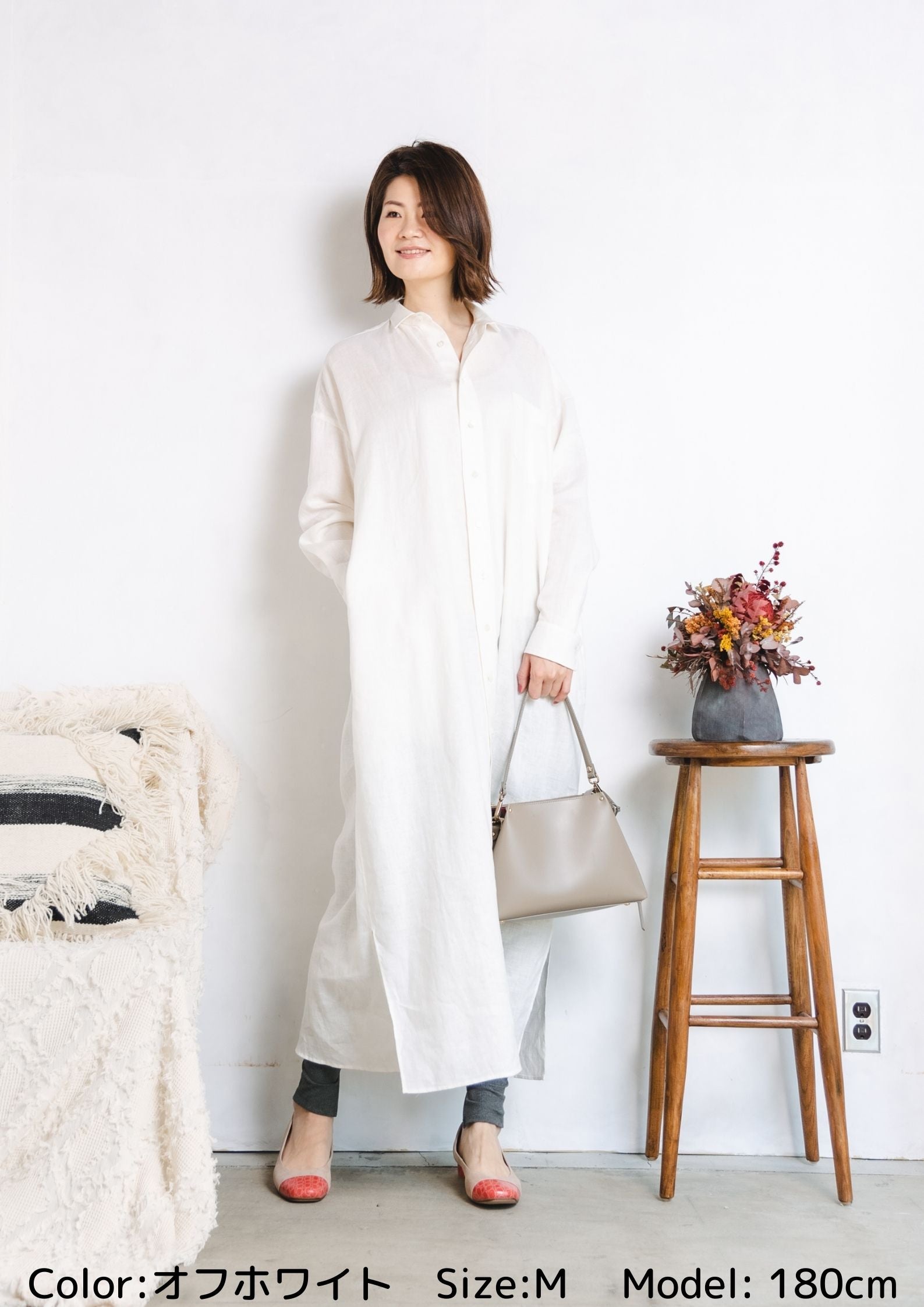 セミオーダー】シャツワンピース（無地） – ATEYAKA